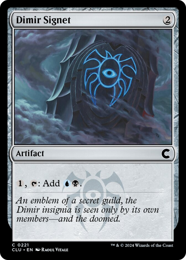 Dimir Signet [Ravnica: Clue Edition] | Pegasus Games WI