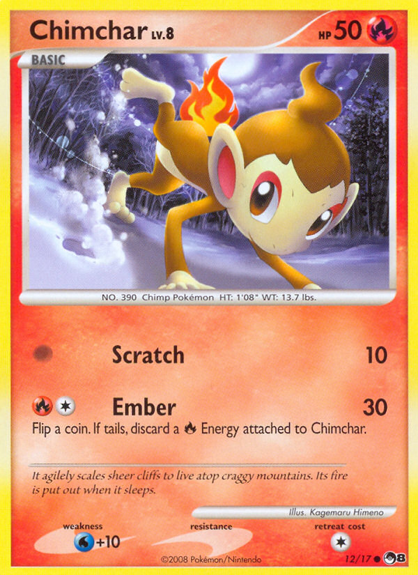 Chimchar (12/17) [POP Series 8] | Pegasus Games WI