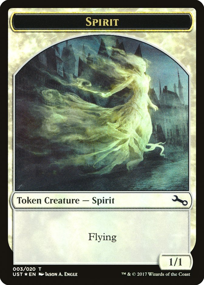 Spirit (003) // Spirit Double-Sided Token [Unstable Tokens] | Pegasus Games WI