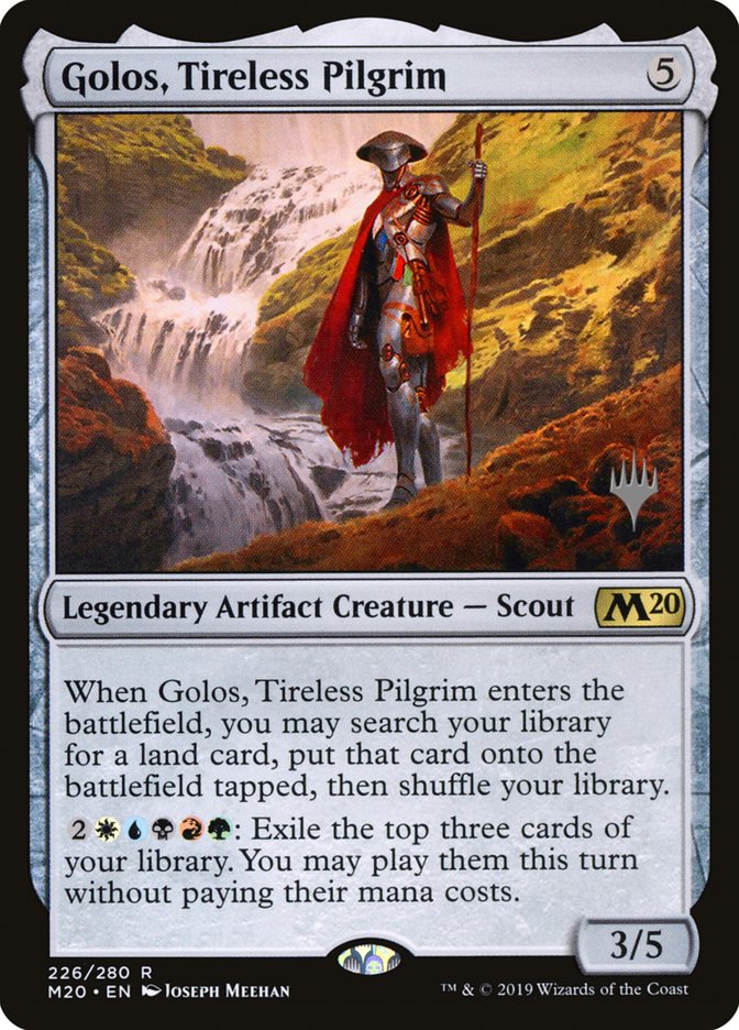 Golos, Tireless Pilgrim (Promo Pack) [Core Set 2020 Promos] | Pegasus Games WI