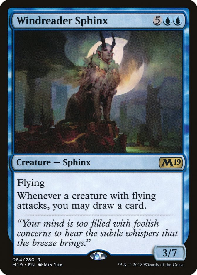 Windreader Sphinx [Core Set 2019] | Pegasus Games WI