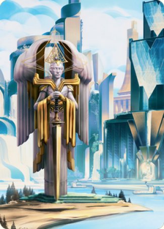 Island Art Card [Streets of New Capenna Art Series] | Pegasus Games WI