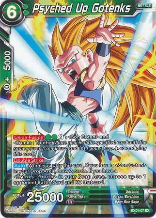 Psyched Up Gotenks (EX01-07) [Mighty Heroes] | Pegasus Games WI