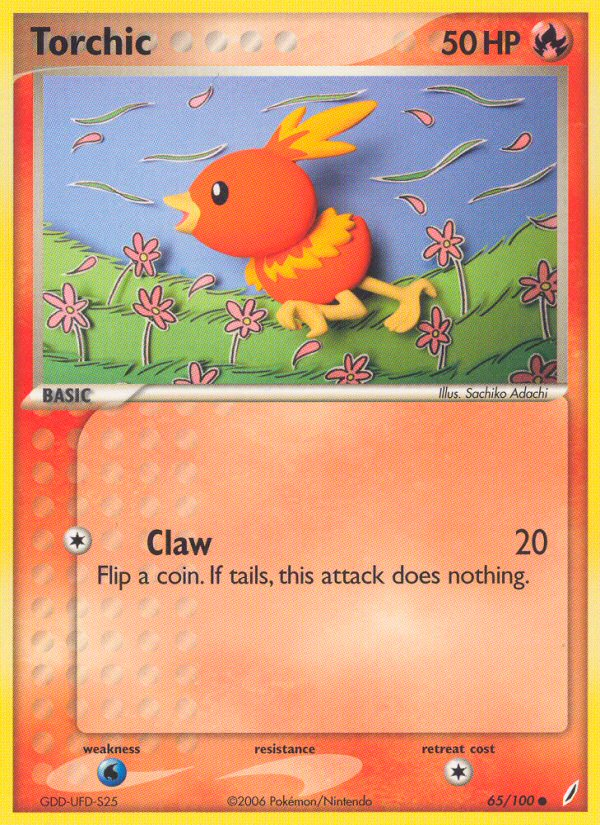 Torchic (65/100) [EX: Crystal Guardians] | Pegasus Games WI