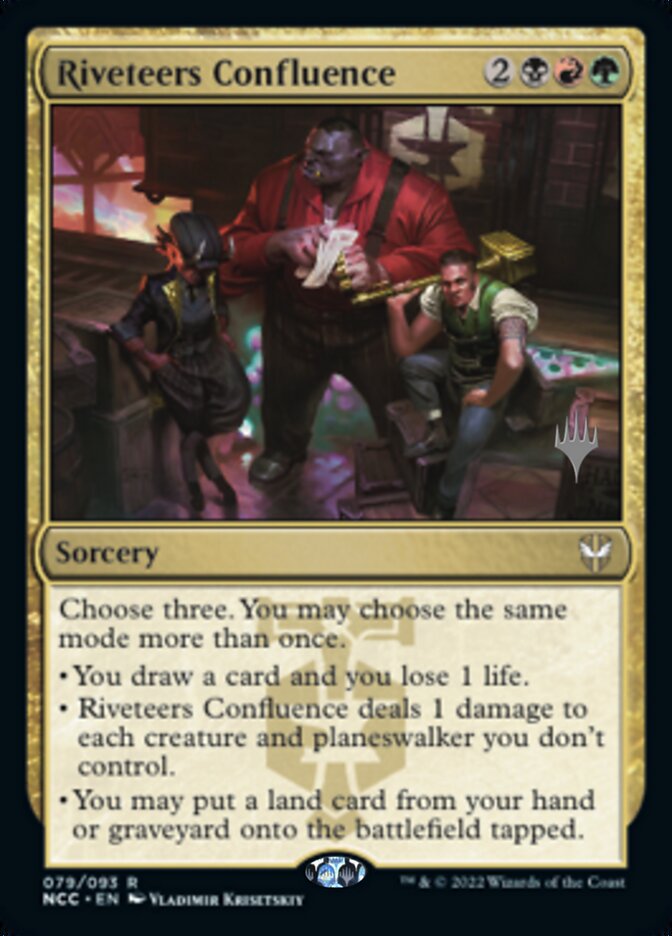 Riveteers Confluence (Promo Pack) [Streets of New Capenna Commander Promos] | Pegasus Games WI