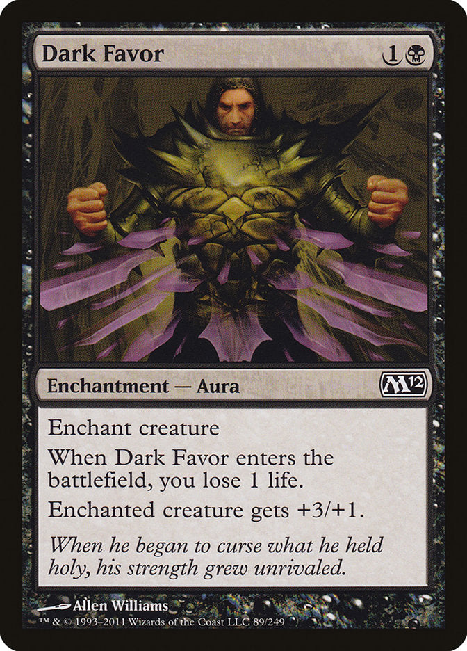 Dark Favor [Magic 2012] | Pegasus Games WI