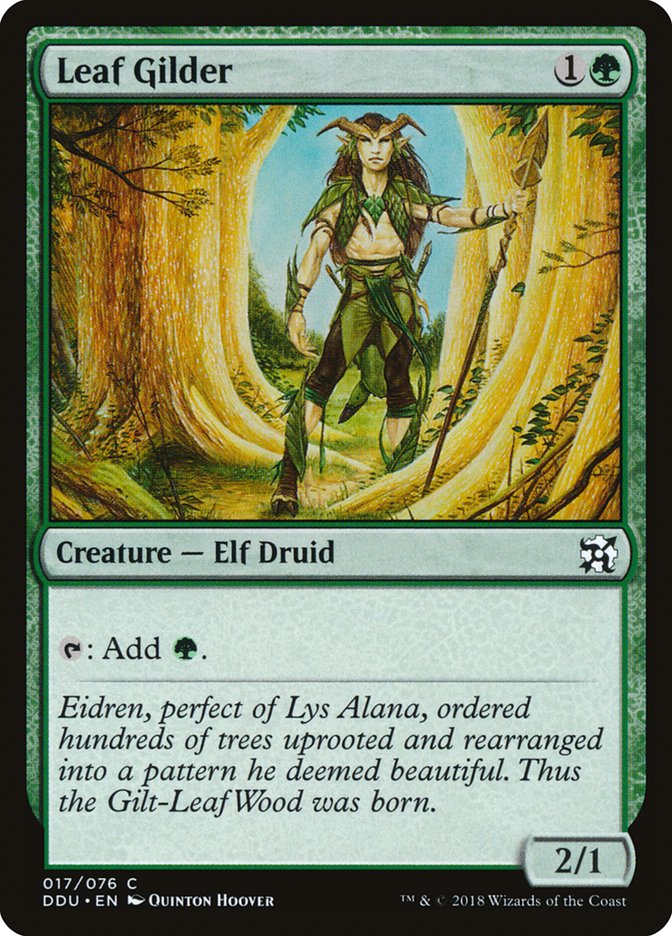 Leaf Gilder [Duel Decks: Elves vs. Inventors] | Pegasus Games WI