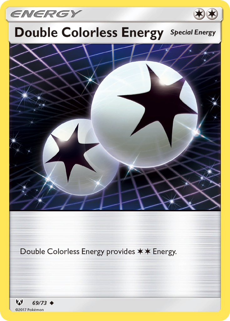 Double Colorless Energy (69/73) [Sun & Moon: Shining Legends] | Pegasus Games WI