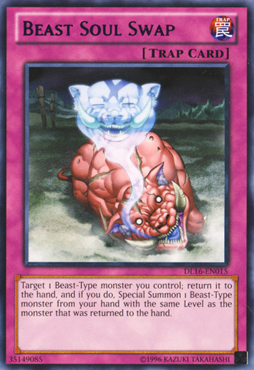 Beast Soul Swap (Purple) [DL16-EN015] Rare | Pegasus Games WI