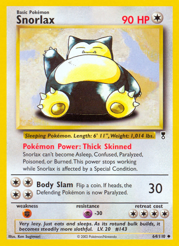 Snorlax (64/110) [Legendary Collection] | Pegasus Games WI