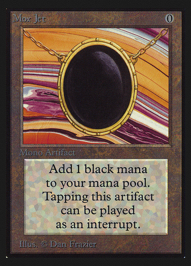 Mox Jet (Black Stone) [International Collectors' Edition] | Pegasus Games WI