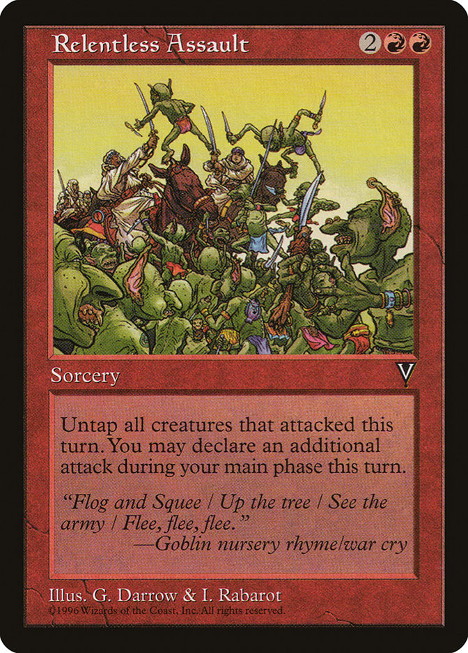 Relentless Assault [Visions] | Pegasus Games WI