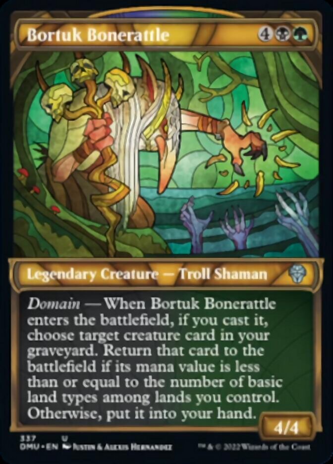 Bortuk Bonerattle (Showcase Textured) [Dominaria United] | Pegasus Games WI