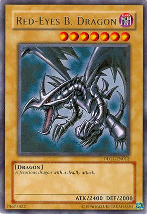 Red-Eyes B. Dragon [DLG1-EN012] Rare | Pegasus Games WI