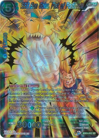 SS3 Son Goku, Fist of Fortitude [DB3-052] | Pegasus Games WI