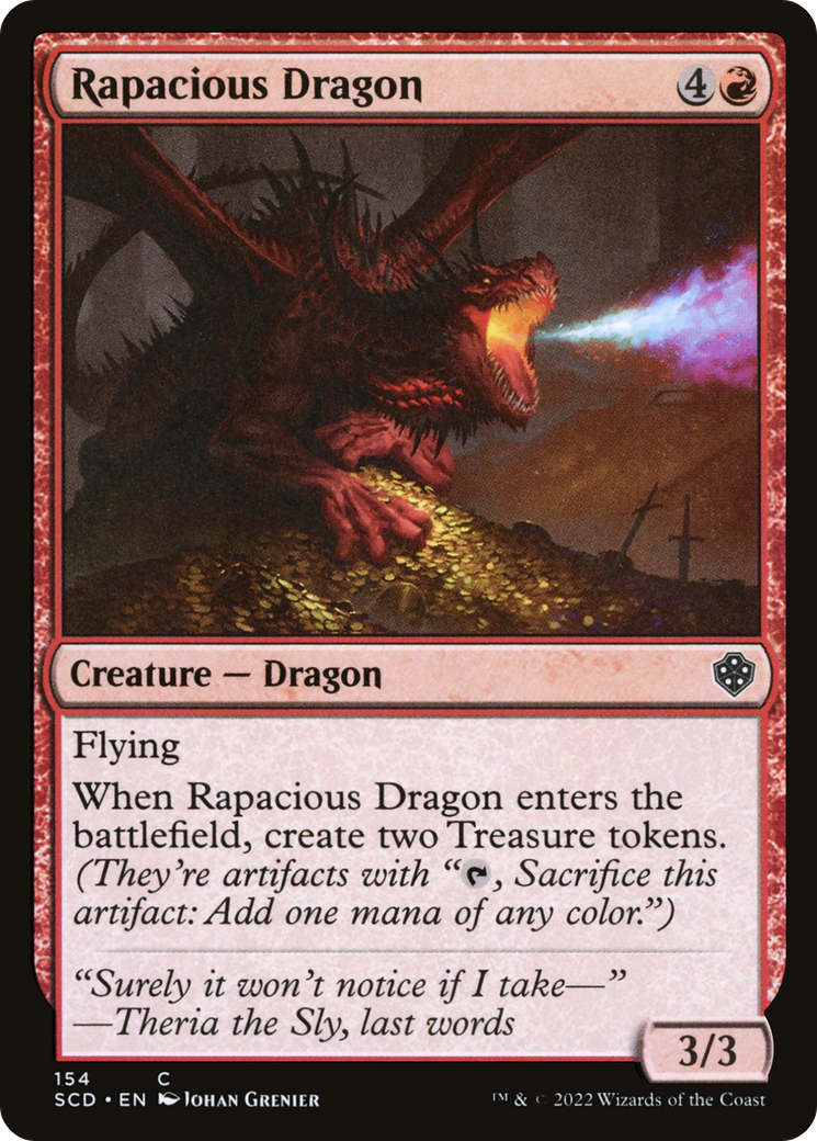 Rapacious Dragon [Starter Commander Decks] | Pegasus Games WI