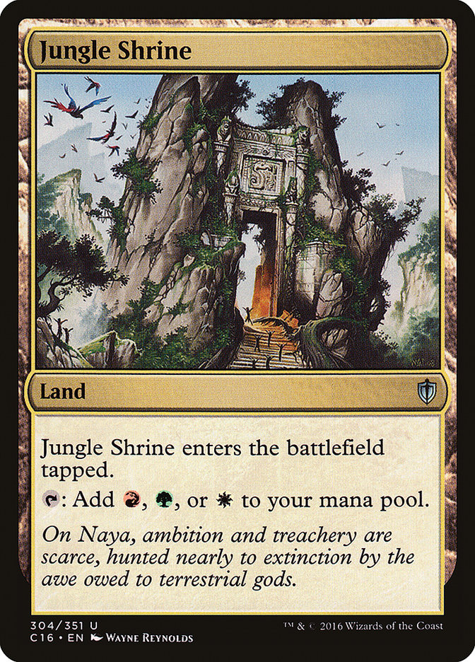 Jungle Shrine [Commander 2016] | Pegasus Games WI