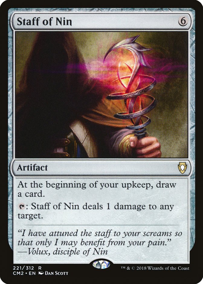 Staff of Nin [Commander Anthology Volume II] | Pegasus Games WI