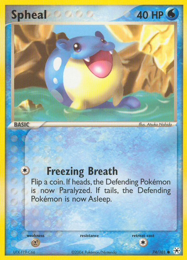 Spheal (74/101) [EX: Hidden Legends] | Pegasus Games WI