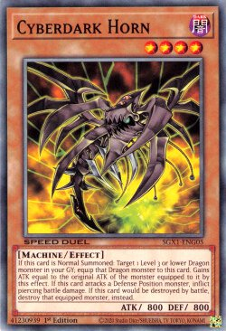 Cyberdark Horn [SGX1-ENG05] Common | Pegasus Games WI