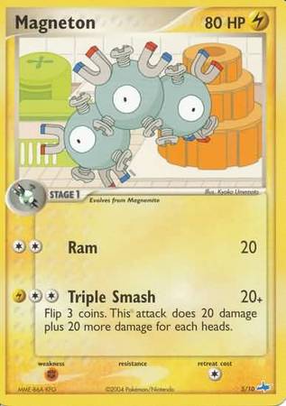 Magneton (5/10) [EX: Trainer Kit - Latios] | Pegasus Games WI