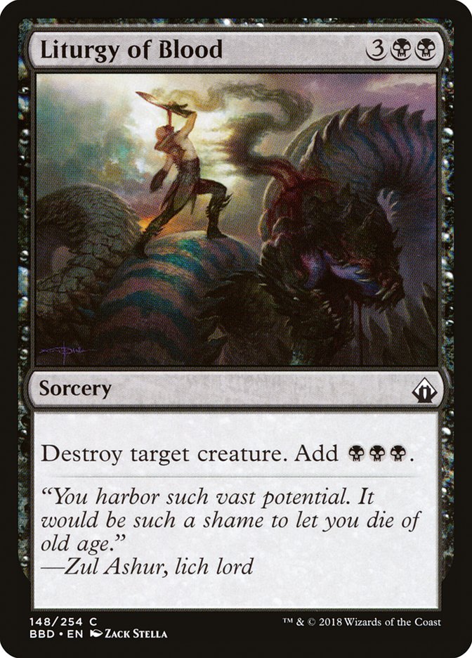 Liturgy of Blood [Battlebond] | Pegasus Games WI