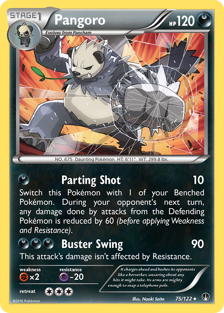 Pangoro (75/122) [XY: BREAKpoint] | Pegasus Games WI