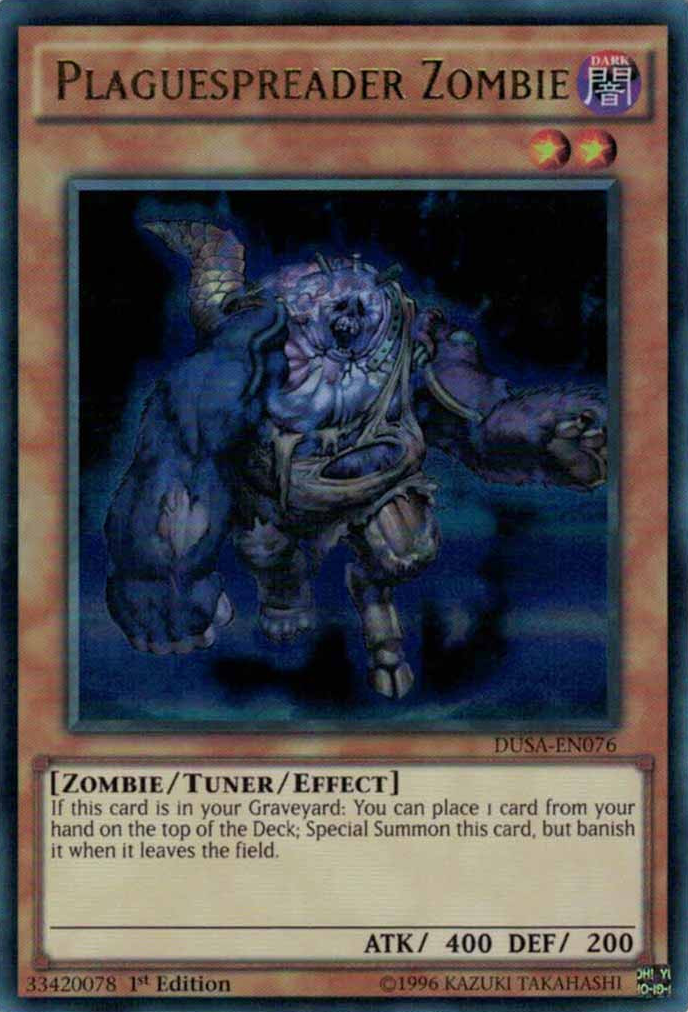 Plaguespreader Zombie [DUSA-EN076] Ultra Rare | Pegasus Games WI