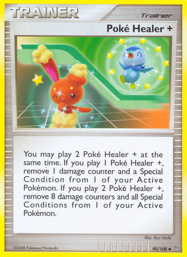 Poke Healer + (90/100) [Diamond & Pearl: Stormfront] | Pegasus Games WI