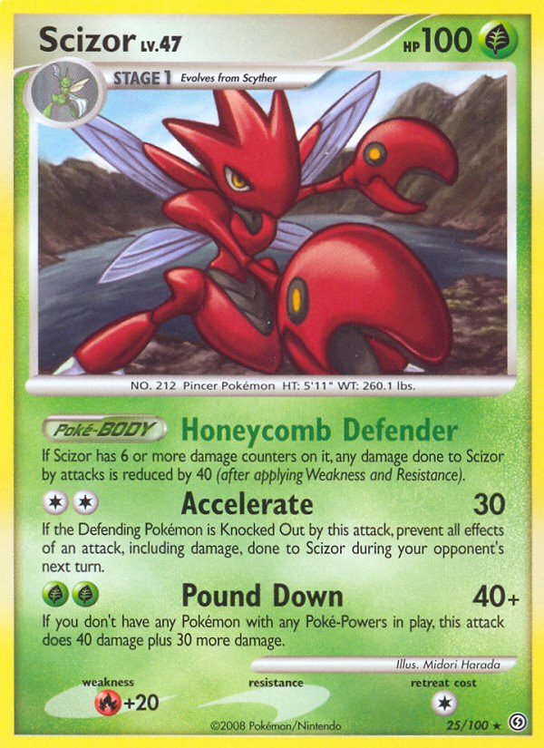 Scizor (25/100) [Diamond & Pearl: Stormfront] | Pegasus Games WI