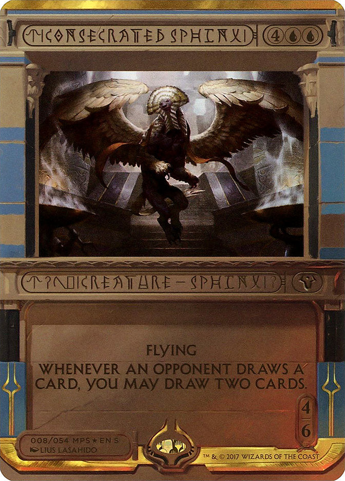 Consecrated Sphinx (Invocation) [Amonkhet Invocations] | Pegasus Games WI