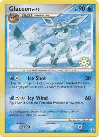 Glaceon (20/100) [Countdown Calendar Promos] | Pegasus Games WI