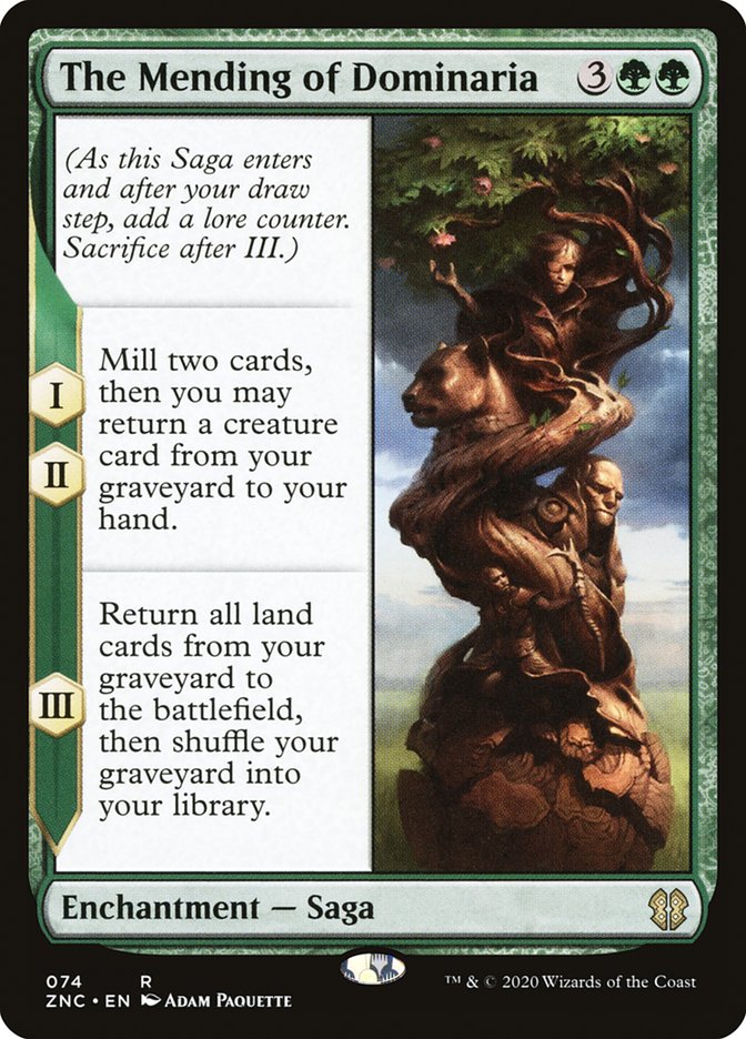 The Mending of Dominaria [Zendikar Rising Commander] | Pegasus Games WI
