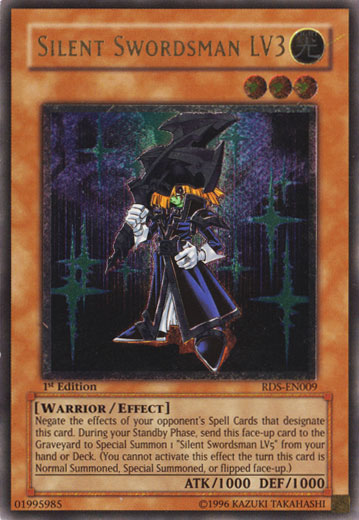 Silent Swordsman LV3 (UTR) [RDS-EN009] Ultimate Rare | Pegasus Games WI