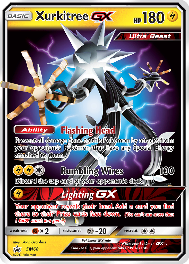 Xurkitree GX (SM68) [Sun & Moon: Black Star Promos] | Pegasus Games WI