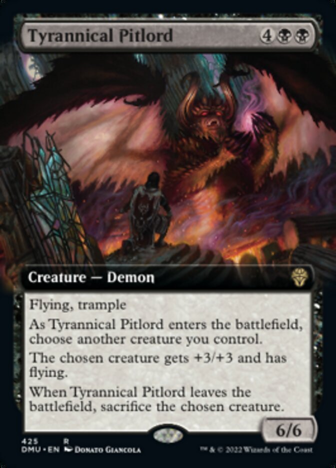 Tyrannical Pitlord (Extended Art) [Dominaria United] | Pegasus Games WI