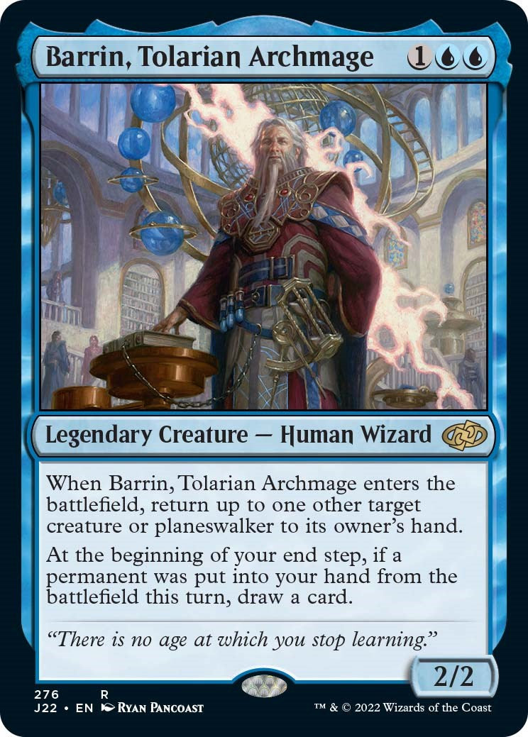 Barrin, Tolarian Archmage [Jumpstart 2022] | Pegasus Games WI