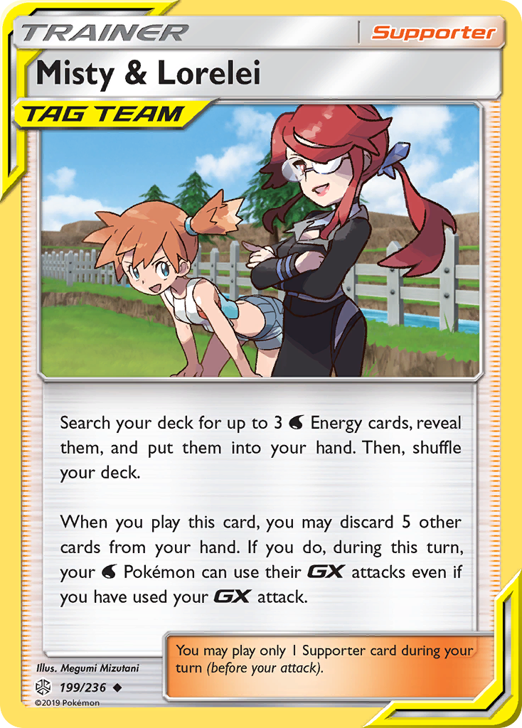 Misty & Lorelei (199/236) [Sun & Moon: Cosmic Eclipse] | Pegasus Games WI