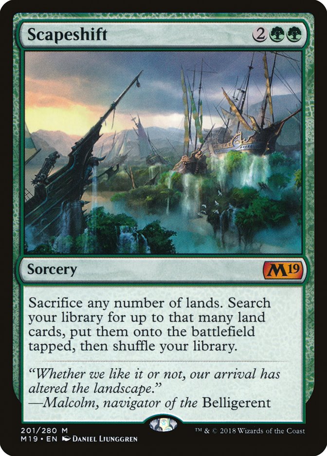 Scapeshift [Core Set 2019] | Pegasus Games WI