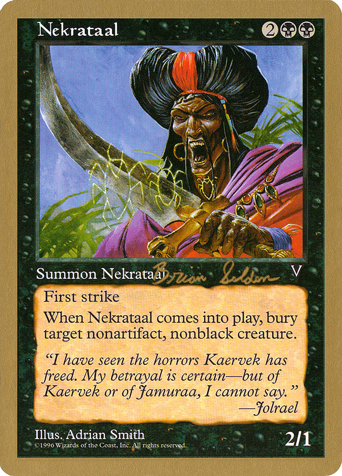 Nekrataal (Brian Selden) [World Championship Decks 1998] | Pegasus Games WI