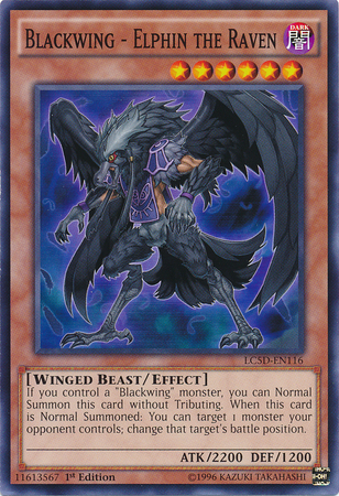 Blackwing - Elphin the Raven [LC5D-EN116] Common | Pegasus Games WI