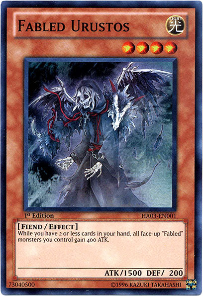 Fabled Urustos [HA03-EN001] Super Rare | Pegasus Games WI