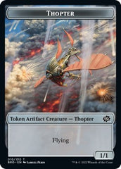 Myr // Thopter (010) Double-Sided Token [The Brothers' War Commander Tokens] | Pegasus Games WI