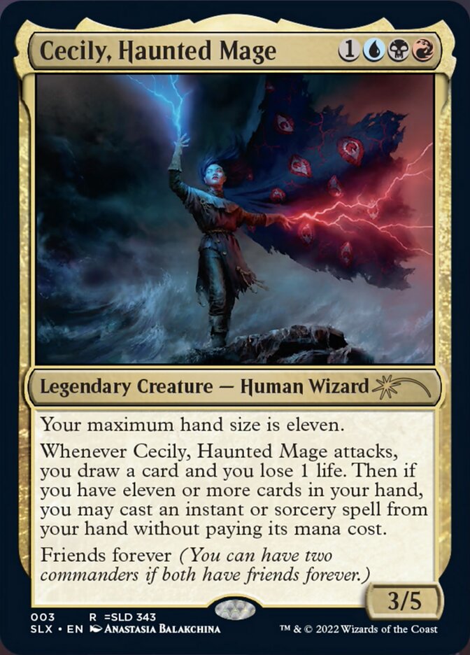 Cecily, Haunted Mage [Secret Lair: Universes Within] | Pegasus Games WI