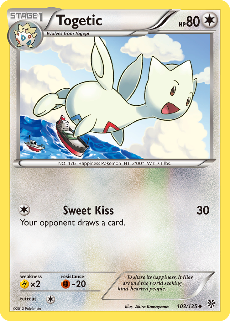 Togetic (103/135) [Black & White: Plasma Storm] | Pegasus Games WI