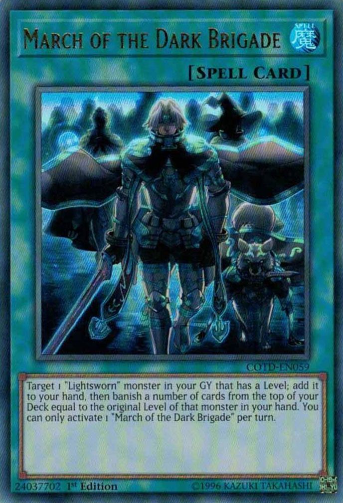 March of the Dark Brigade [COTD-EN059] Ultra Rare | Pegasus Games WI