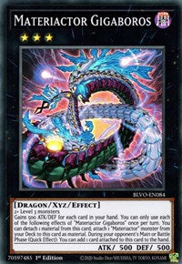 Materiactor Gigaboros [BLVO-EN084] Super Rare | Pegasus Games WI
