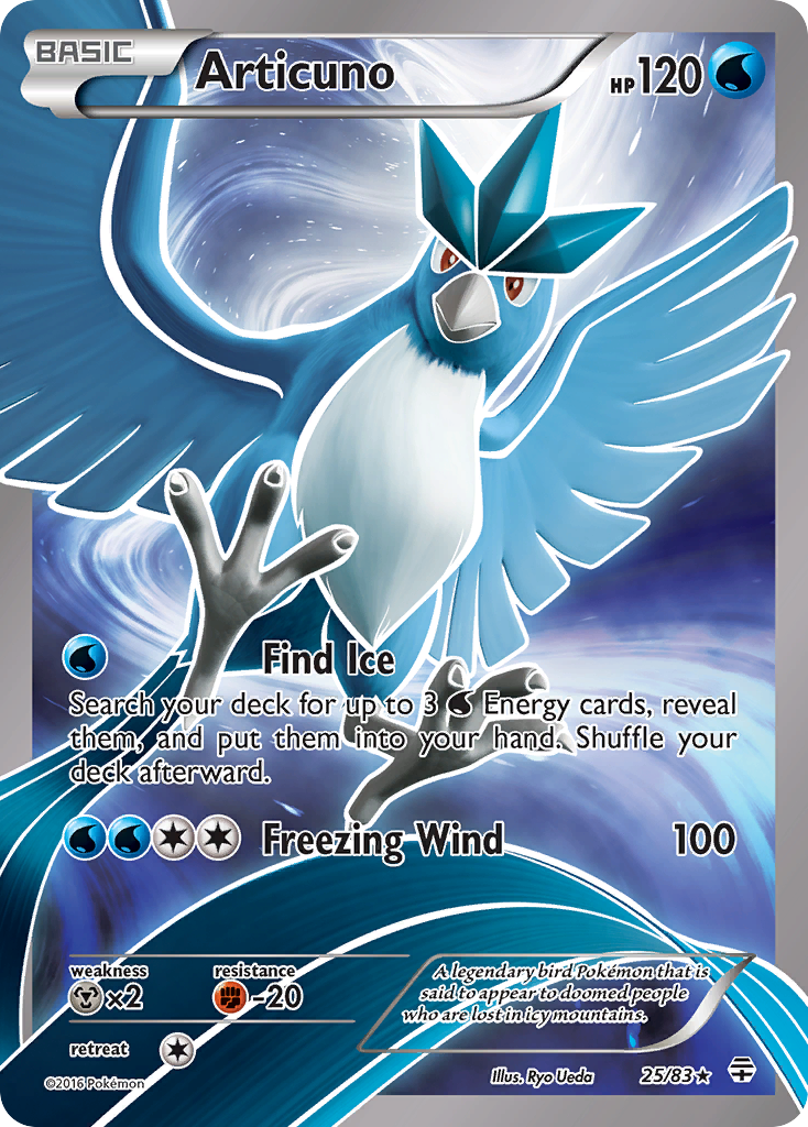 Articuno (25/83) [XY: Generations] | Pegasus Games WI