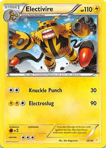 Electivire (25/30) [XY: Trainer Kit 3 - Pikachu Libre] | Pegasus Games WI