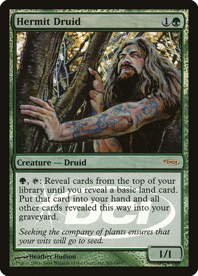 Hermit Druid [Judge Gift Cards 2004] | Pegasus Games WI